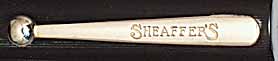 Sheaffer's clip imprint