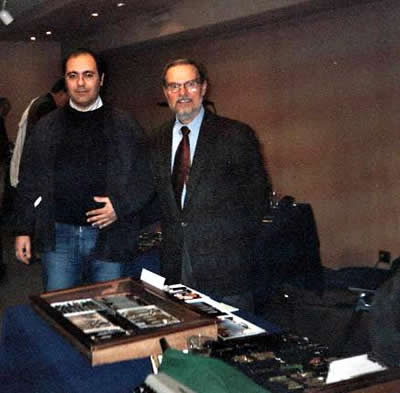 Picture 14, Dario with Marco Vanzi