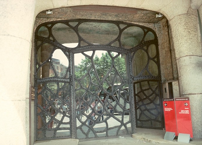 Entrance of Casa Mila