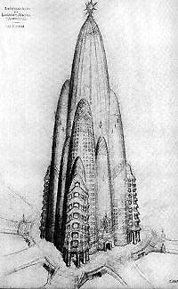 NY Hotel Sketch by Gaudi