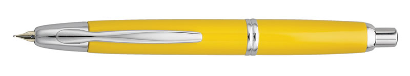 Pilot Vanishing Point Mandarin Yellow Barrel Color