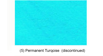 (5) Permanent Turquoise (discontinued)