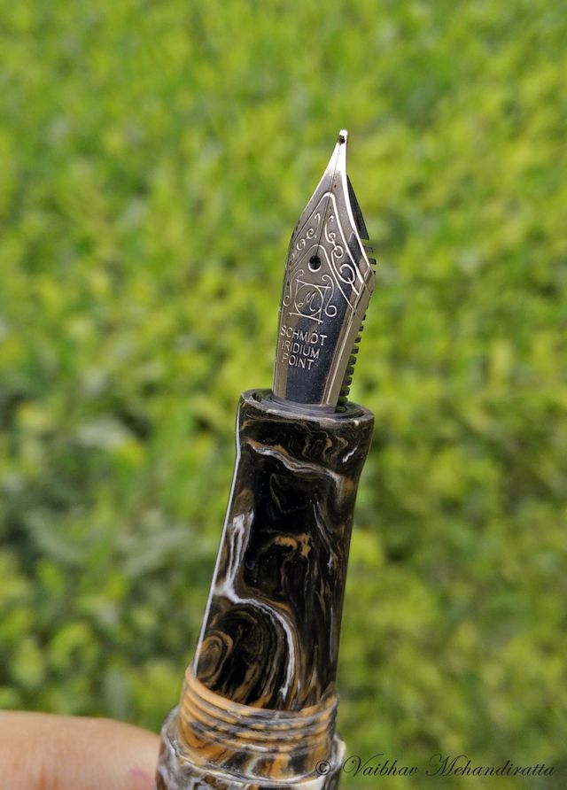 nib angled view