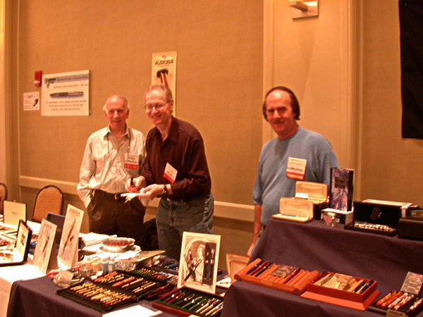 Fountain Pen Hospital, Ed Fingerman (center) and Terry Wiederlight (right)