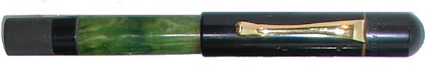 1st year pen—From the collection of Rick Propas/photography by Rick Propas. Jade 1929 pen.