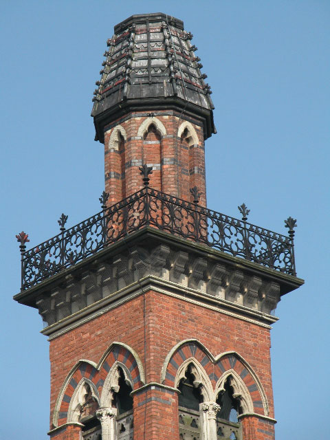 Atop the tower