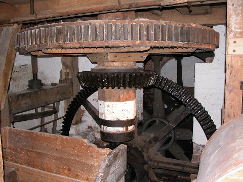 North wheel gearing