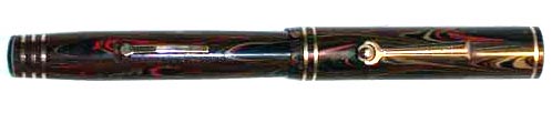 Prototype Wahl hard rubber mottled pen